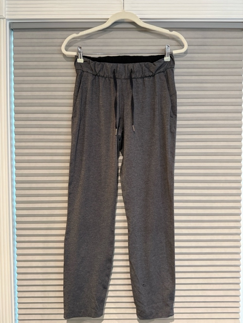 Lululemon Charcoal Gray Drawstring Jogger Pants